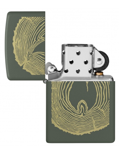 Brichetă Zippo 48959 Tree Trunk Rings and Logo