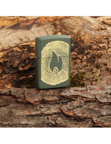Brichetă Zippo 48959 Tree Trunk Rings and Logo