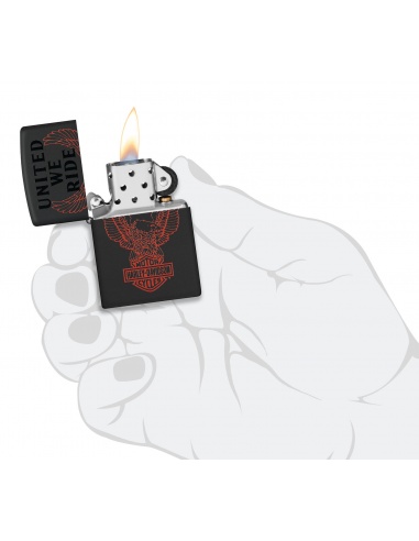 Brichetă Zippo 48983 Harley Davidson United We Ride
