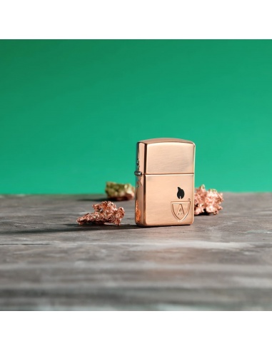 Brichetă Zippo 46171 Armor Solid Copper Pre-Production