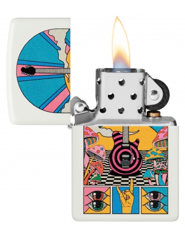 Brichetă Zippo 46167 Retro Music Hippie