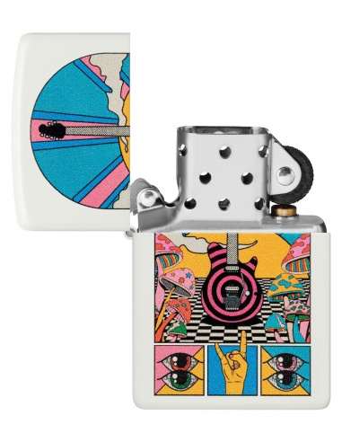 Brichetă Zippo 46167 Retro Music Hippie