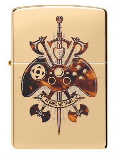 Brichetă Zippo 46141 Gamer Creed - In Game We Trust