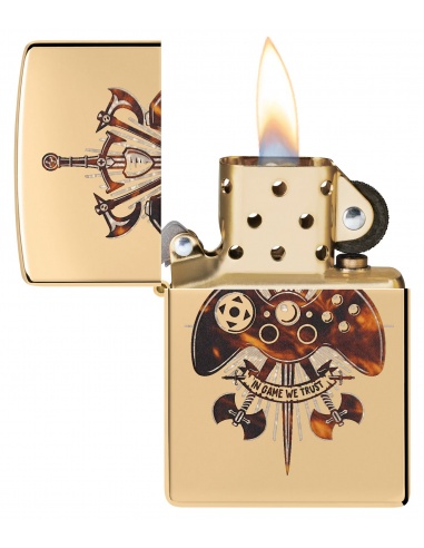 Brichetă Zippo 46141 Gamer Creed - In Game We Trust