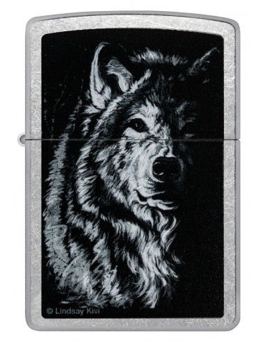 Brichetă Zippo 46149 Lindsay Kivi - Shadow Wolf