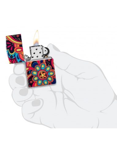 Brichetă Zippo 46128 Flower Power