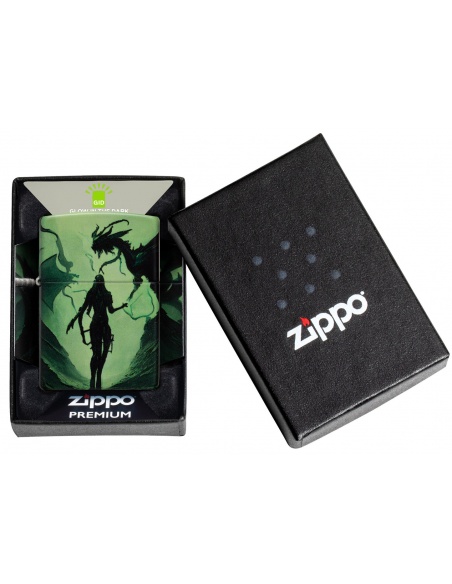 Brichetă Zippo 46130 Maleficent Dragon - Glow-in-the-Dark