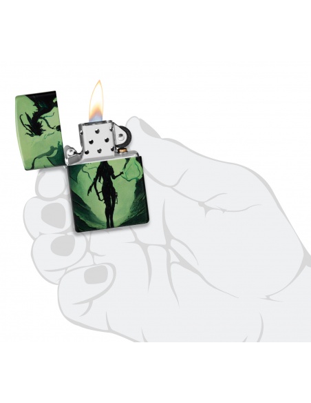 Brichetă Zippo 46130 Maleficent Dragon - Glow-in-the-Dark