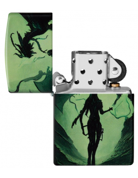 Brichetă Zippo 46130 Maleficent Dragon - Glow-in-the-Dark