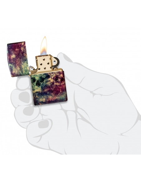 Brichetă Zippo 46147 Galaxy Skull