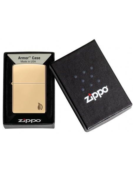 Brichetă Zippo 46397 Armor Series Deep Carved Flame