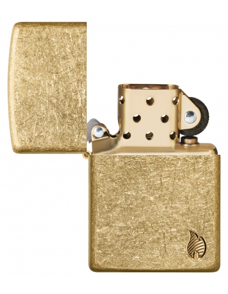 Brichetă Zippo 46398 Armor Series Deep Carved Flame
