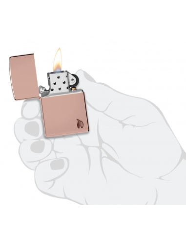 Brichetă Zippo 46401 Armor Series Deep Carved Flame