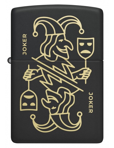 Brichetă Zippo 46290 Masked Joker Card Design