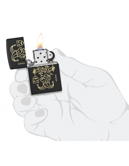 Brichetă Zippo 46290 Masked Joker Card Design