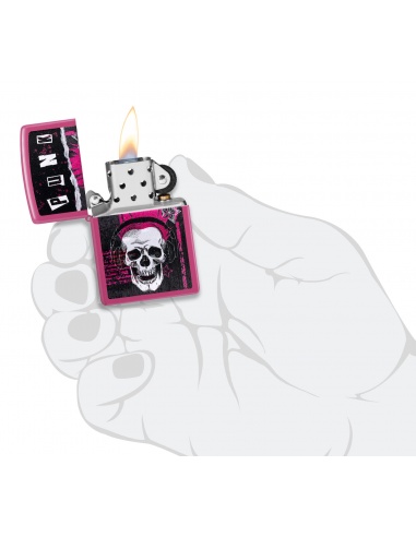 Brichetă Zippo 46430 Punk Grinning Skull