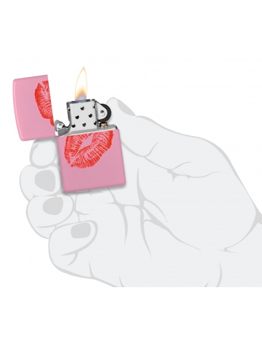 Brichetă Zippo 46470 Red Lips Kiss