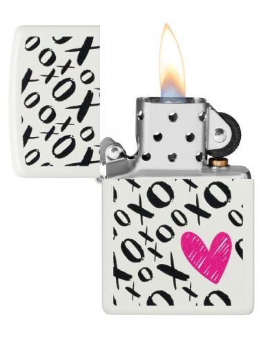 Brichetă Zippo 46471 Pink Heart Hugs and Kisses
