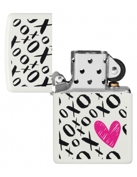 Brichetă Zippo 46471 Pink Heart Hugs and Kisses