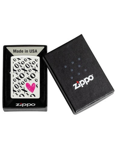 Brichetă Zippo 46471 Pink Heart Hugs and Kisses