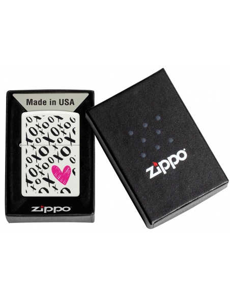 Brichetă Zippo 46471 Pink Heart Hugs and Kisses