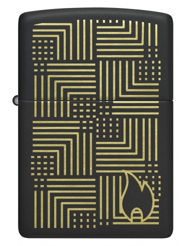 Brichetă Zippo 46478 Art Deco with Logo