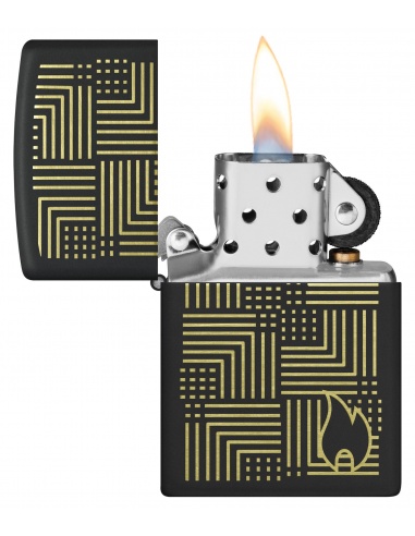 Brichetă Zippo 46478 Art Deco with Logo