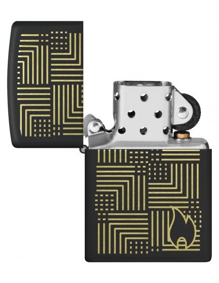 Brichetă Zippo 46478 Art Deco with Logo