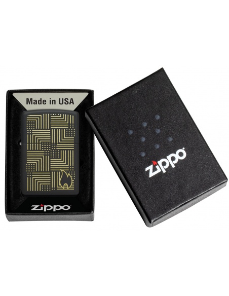 Brichetă Zippo 46478 Art Deco with Logo