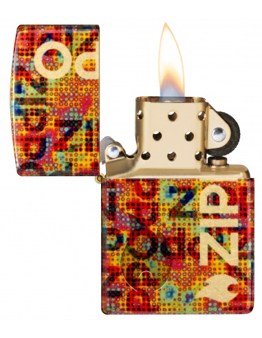 Brichetă Zippo 46386 Logo Pixel Design