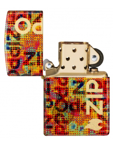 Brichetă Zippo 46386 Logo Pixel Design