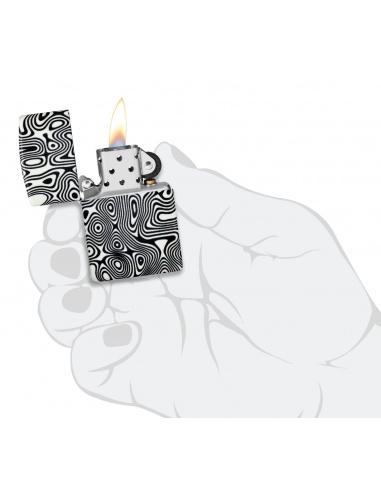 Brichetă Zippo 46012 Glow in the Dark Swirls