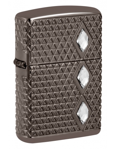 Brichetă Zippo 46316 Diamond Pattern Deep Carved Armor