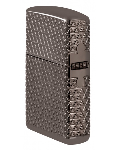 Brichetă Zippo 46316 Diamond Pattern Deep Carved Armor