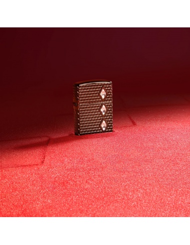 Brichetă Zippo 46316 Diamond Pattern Deep Carved Armor
