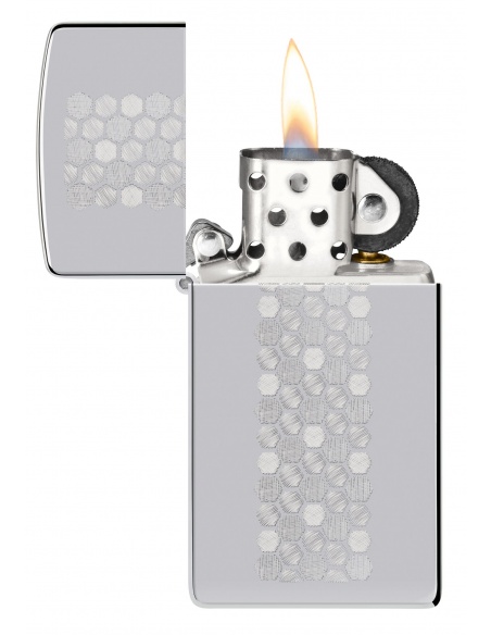Brichetă Zippo 46270 Honeycomb Design Slim