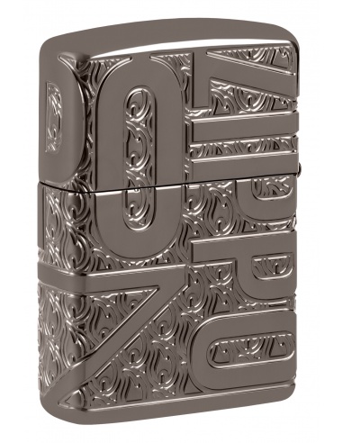 Brichetă Zippo 46312 Reverse Pattern Deep Carved Armor