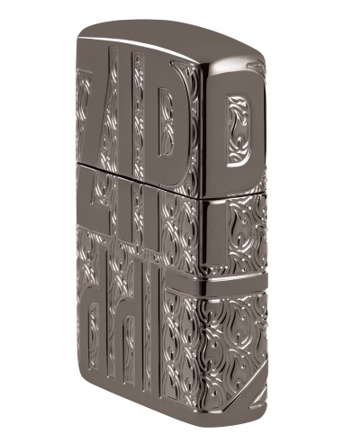 Brichetă Zippo 46312 Reverse Pattern Deep Carved Armor