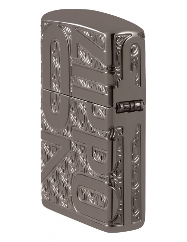 Brichetă Zippo 46312 Reverse Pattern Deep Carved Armor