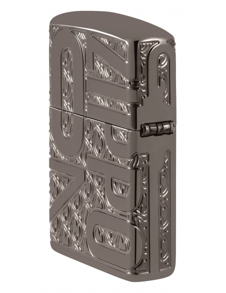 Brichetă Zippo 46312 Reverse Pattern Deep Carved Armor