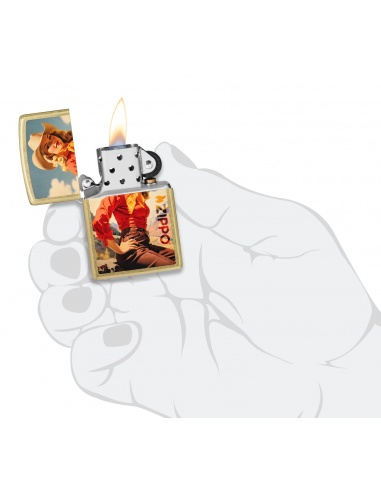 Brichetă Zippo 46248 Rancher Girl