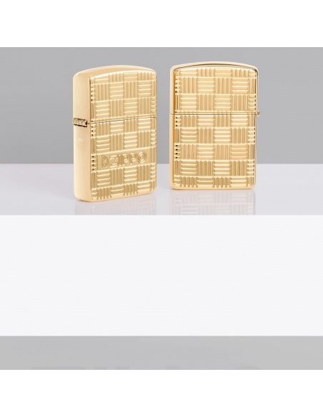 Brichetă Zippo 46274 Basketweave Deep Carved Armor