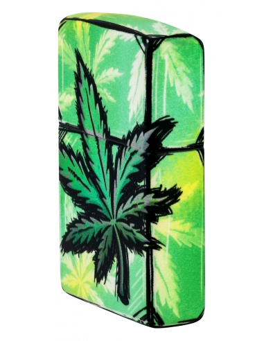 Brichetă Zippo 46253 Cannabis Leaves Glow in the Dark