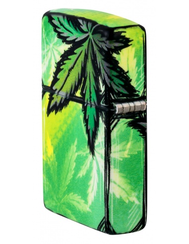 Brichetă Zippo 46253 Cannabis Leaves Glow in the Dark