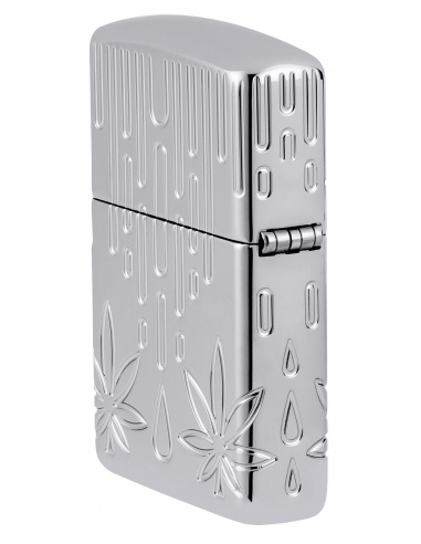 Brichetă Zippo 46303 Waxy Cannabis Leaf Multi-Cut Armor