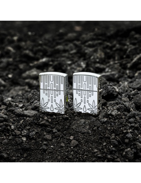 Brichetă Zippo 46303 Waxy Cannabis Leaf Multi-Cut Armor