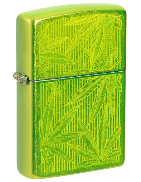 Brichetă Zippo 46269 Iced Cannabis Leaf