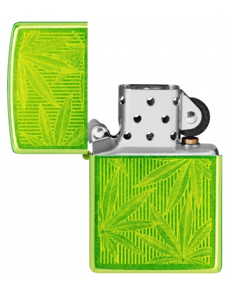 Brichetă Zippo 46269 Iced Cannabis Leaf