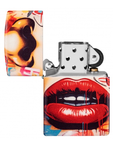 Brichetă Zippo 46257 Red Lips Street Art