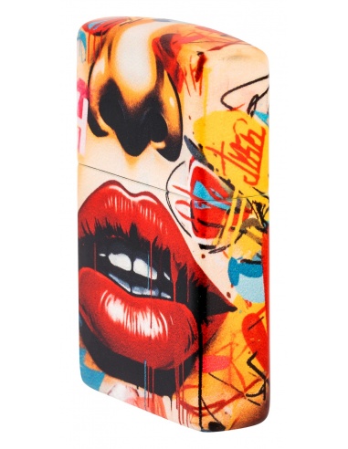 Brichetă Zippo 46257 Red Lips Street Art